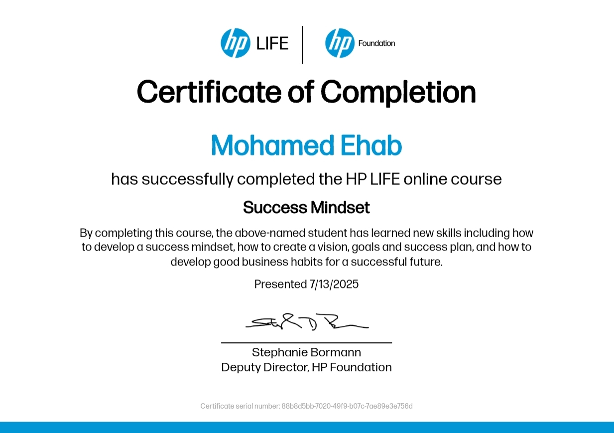 Success Mindest